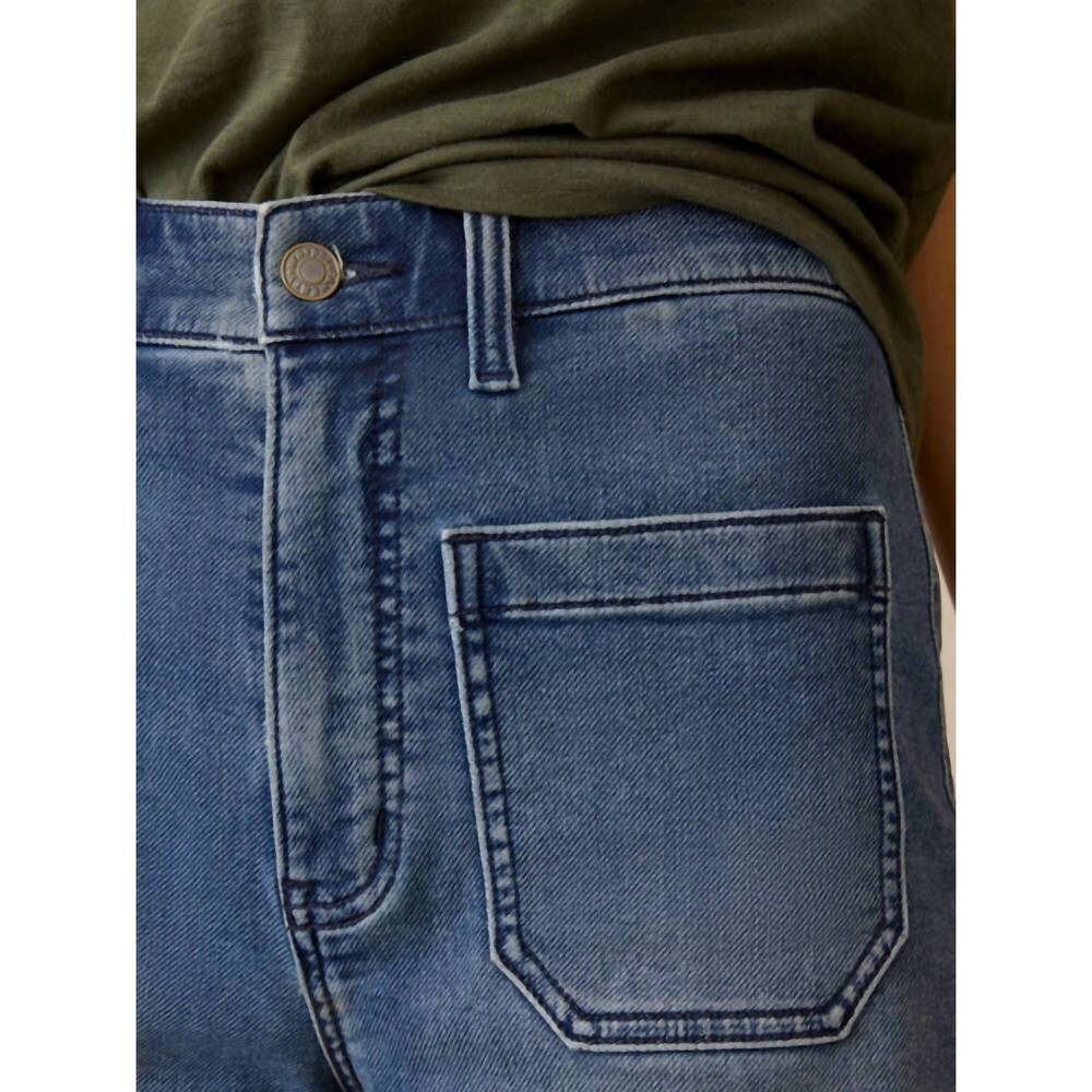 NEW FAHERTY stretch terry patch pocket shorts in … - image 6